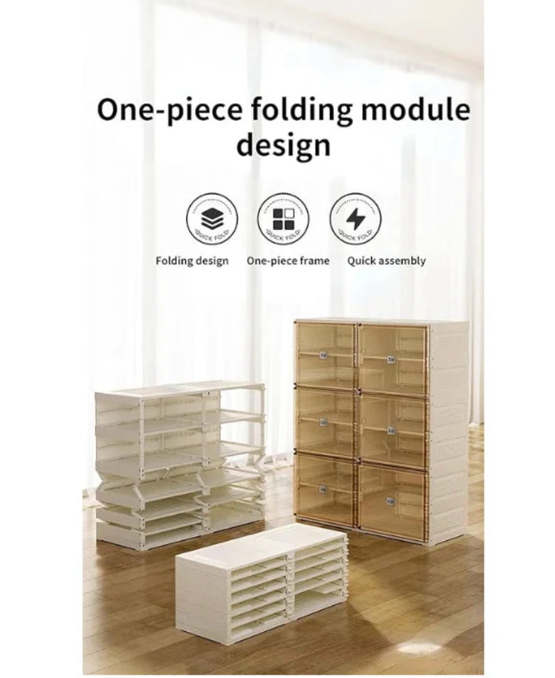 Smartd Foldable Shoe Rack Shelf - 8 Layer |🔥 BUY 1 GET 1 FREE🔥