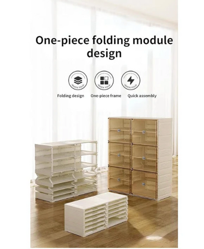 Smartd Foldable Shoe Rack Shelf - 8 Layer |🔥 BUY 1 GET 1 FREE🔥